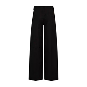 Tailor Pants Black Flat Front COPENHAGEN MUSE - bild 2