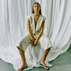 Tailor Pants Culotte Jet Stream COPENHAGEN MUSE - bild 3