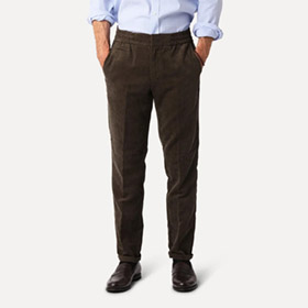 Tech Cord Pants Chocolate LESS WORRIES - bild 2