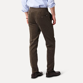 Tech Cord Pants Chocolate LESS WORRIES - bild 3