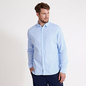 Ted Shirt Light Blue/White - bild 2