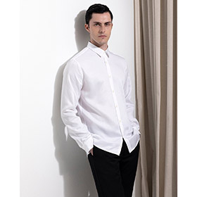 Tencel Shirt White - bild 1