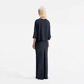 Thea Silk top Bluegrey AHLVAR GALLERY - bild 2