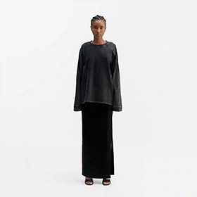 Thelma Ls Tee Washed Black AHLVAR GALLERY - bild 2