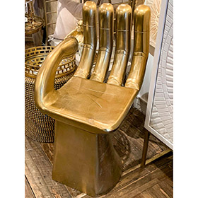 Hand Chair ALum Raw New Bronze - bild 3