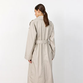 Trenchcoat Piper 3 Beige LEVETE ROOM - bild 2