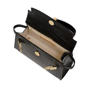 Trento Maxi Handv�ska Croco Black - bild 3