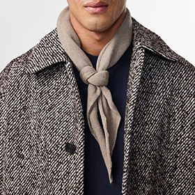 Triangel Scarf Deser Khaki NN07 - bild 3