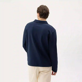 Ture T-Neck Navy HOLEBROOK - bild 2