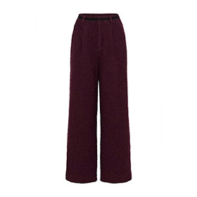 Tweed Byxa Sigrun Aronia Red GESTUZ - bild 4