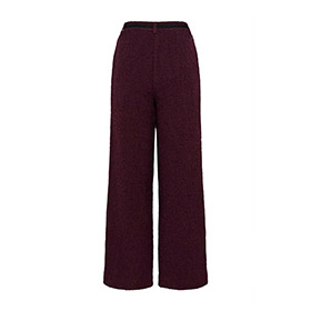 Tweed Byxa Sigrun Aronia Red GESTUZ - bild 5