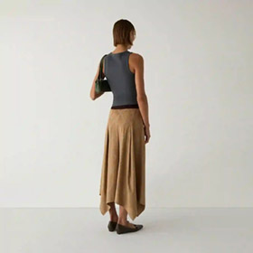 Tyla Skirt Camel LAAGAM - bild 3