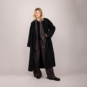 Kappa Ulla Coat Black URBAN PIONEERS - bild 3