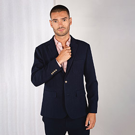 Alberto Blazer Navy - bild 1