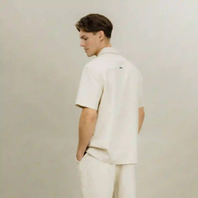 Vito SS Shirt Light Sand URBAN PIONEERS - bild 2