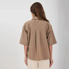 Willow SS Stripe Shirt NORR - bild 2