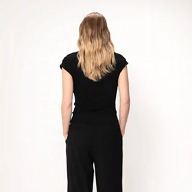 Willow Top Black VIVEH - bild 2
