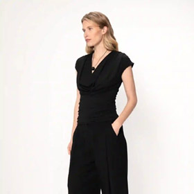 Willow Top Black VIVEH - bild 3