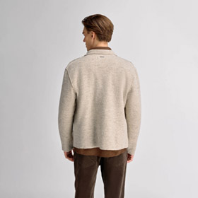 Zeno Wool  Shirt Brown URBAN PIONEERS - bild 5