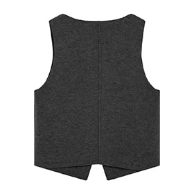 Zina Waistcoat Dark Grey COPENHAGEN MUSE - bild 2